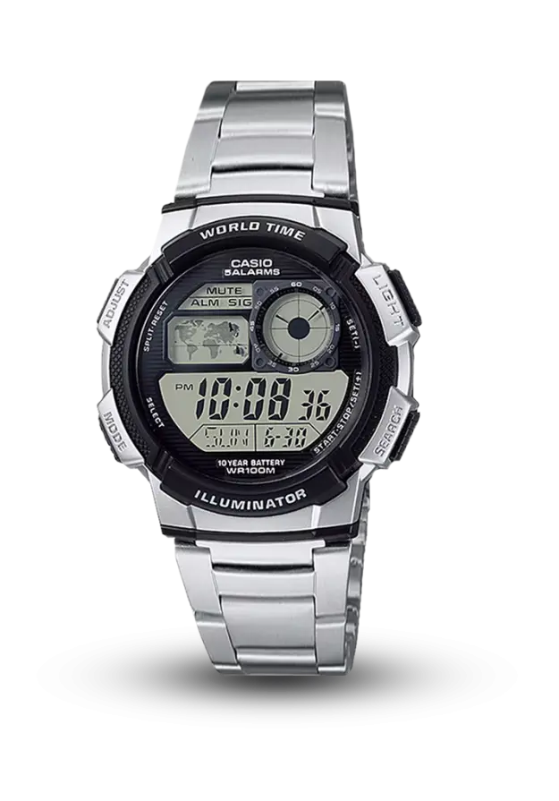 CASIO - GENERAL - WORLD TIME - AE-1000WD-1AVDF.. şəkil