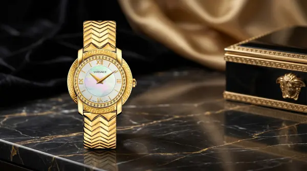 Zamanın Lüks İfadəsi: Versace DV-25 Round VAM040016 Qadın Saatı İcmalı