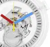 SWATCH - BIG BOLD - AZURE BLUE DAZE - SB01K100 şəkil