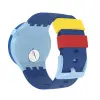 SWATCH - BIG BOLD - AZURE BLUE DAZE - SB03N105 şəkil