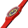 SWATCH - THE JANUARY COLLECTION - SWATCH CONCENTRIC RED - SO28R702  şəkil