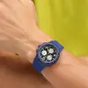 SWATCH - THE NOVEMBER COLLECTION - NOTHING BASIC ABOUT BLUE - SUSN418 şəkil