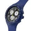 SWATCH - THE NOVEMBER COLLECTION - NOTHING BASIC ABOUT BLUE - SUSN418 şəkil