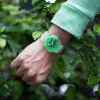 SWATCH - Greenmazing - Green Skeleton - SUOK131  şəkil