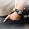 SWATCH - ORIGINALS - KEITH HARING - MICKEY SUR NOIR - SUOZ337 şəkil