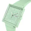 SWATCH - WHAT IF...MINT? - SQUARE STANDART - SO34G701  şəkil