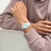 SWATCH - SKIN - MAY - TURQUOISE LIGHTLY - SS08G107 şəkil
