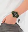 PHILIPP PLEIN - THE SKULL - GREEN ECO SERAMIC - PWUBA0423 şəkil