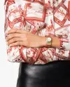 FERRAGAMO - FERRAGAMO BOXYZ - LADY STRAP QUARTZ - SFHS00420  şəkil
