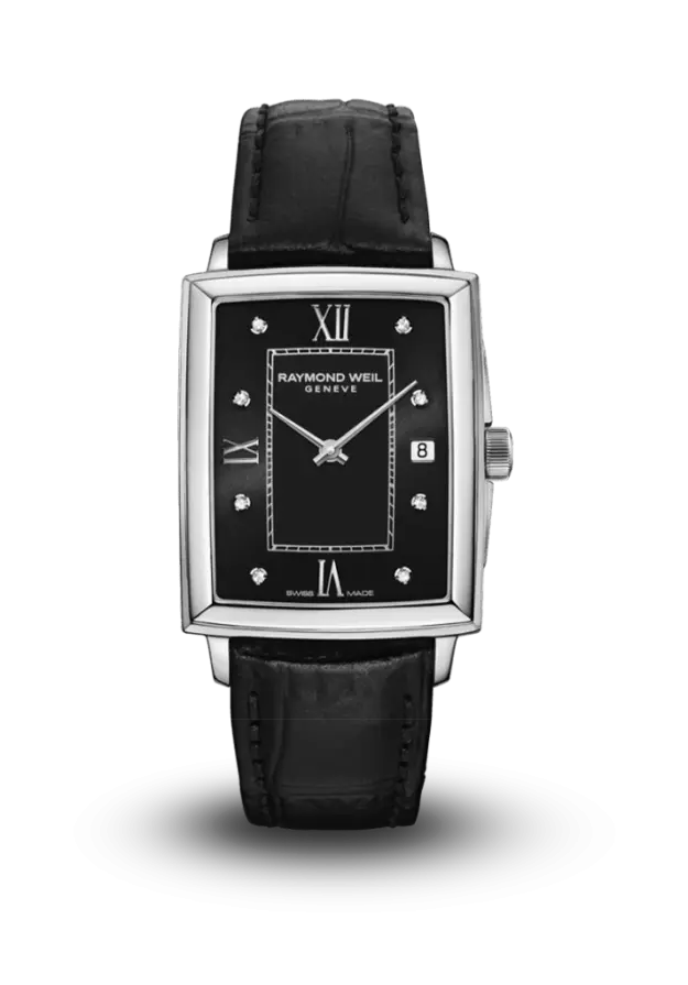RAYMOND WEIL - TOCATTA - LADIES QUARTZ - BLACK DIAL - 5925-STC-00295 şəkil