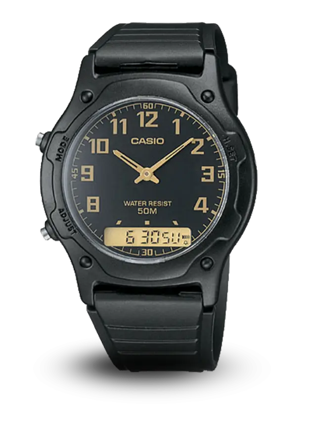 CASIO - GENERAL - ANALOG DIGITAL - AW-49H-1BVDF şəkil