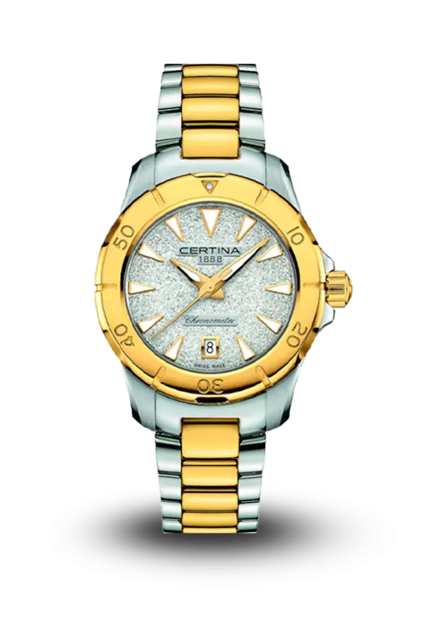 CERTINA - AQUA - DS ACTION LADY QUARTZ - C0329512203101  şəkil