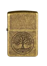 Zippo | Antique Brass | Tree Of Life | 29149