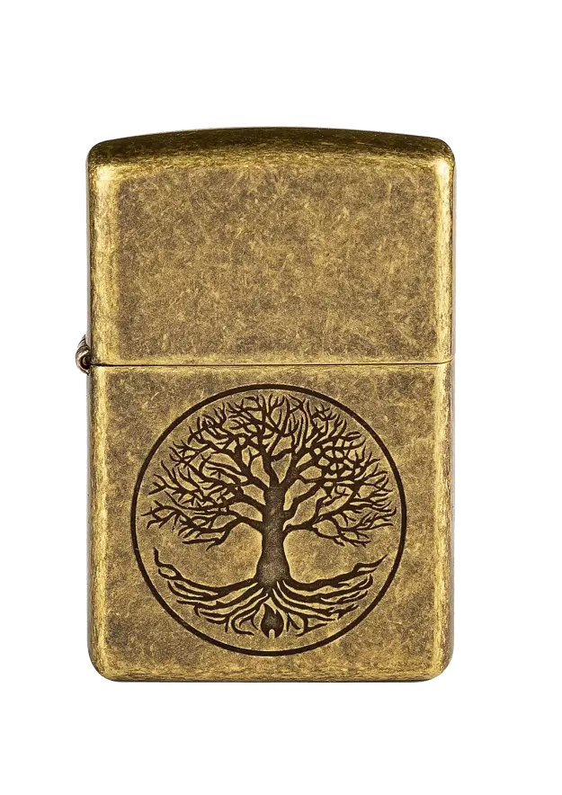 Zippo | Antique Brass | Tree Of Life | 29149 şəkil