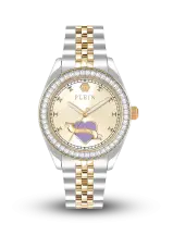 PHILIPP PLEIN - PLEIN VALENTINE - GOLD CRYSTAL HEART - PW2BA0925