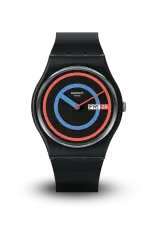 SWATCH - THE JANUARY COLLECTION - CIRCLING BLACK - SO28B706 SWATCH - THE JANUARY COLLECTION - CIRCLING BLACK - SO28B706