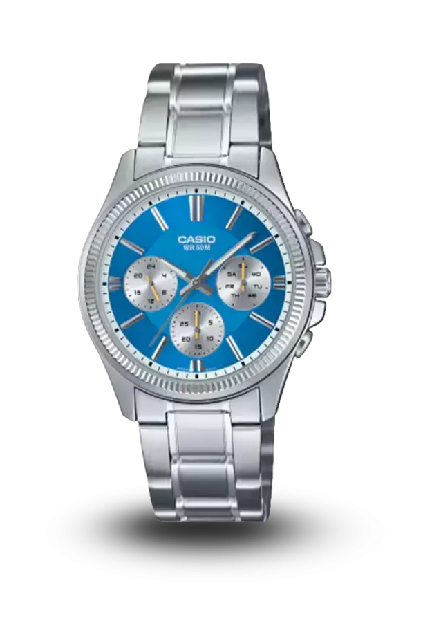 CASIO GENERAL - STANDARD ANALOG - CHRONO - MTP-1375D-2A2VDF şəkil