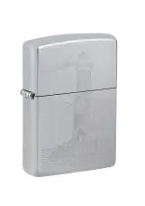 Zippo | High Polish Chrome | Lighthouse | 46725