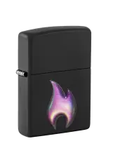 Zippo | Black Matte | Flame | 46965