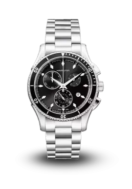 HAMILTON - JAZZMASTER - SEAVIEW CHRONO QUARTZ - H37512131 