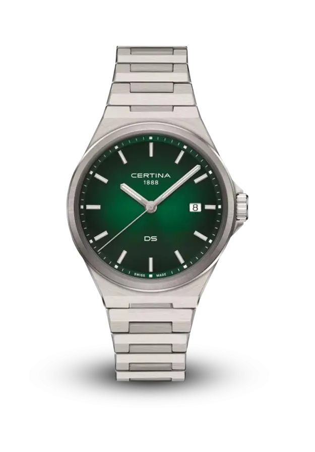 CERTINA - DS-7 - QUARTZ GREEN - C0434101109100 şəkil