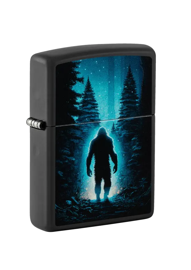 Zippo | Black Matte | Monster Design | 46819 şəkil