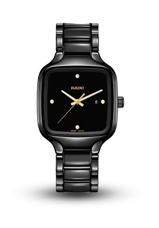 RADO - TRUE - SQUARE DIAMONDS - R27080722 şəkil