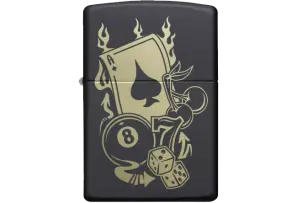 Zippo | Lighters | Black Matte | 49257