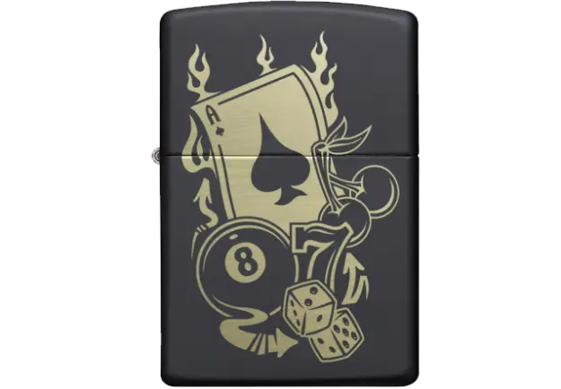 Zippo | Lighters | Black Matte | 49257 şəkil