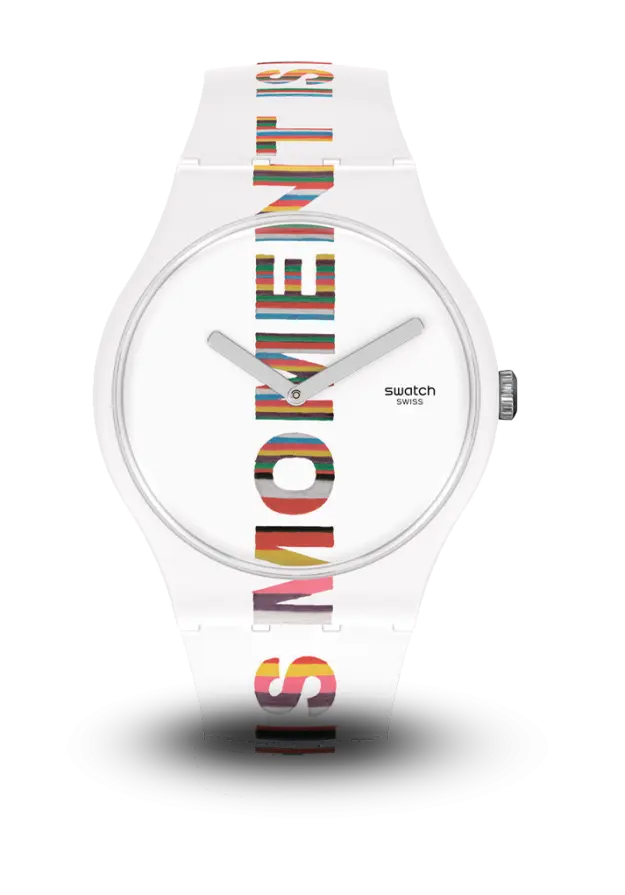 SWATCH - ORIGINALS - ART PEACE HOTEL - SUOZ330 şəkil