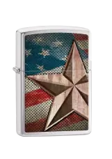 ZIPPO - LIGHTERS - RETRO STAR - 28653 ZIPPO - LIGHTERS - RETRO STAR - 28653