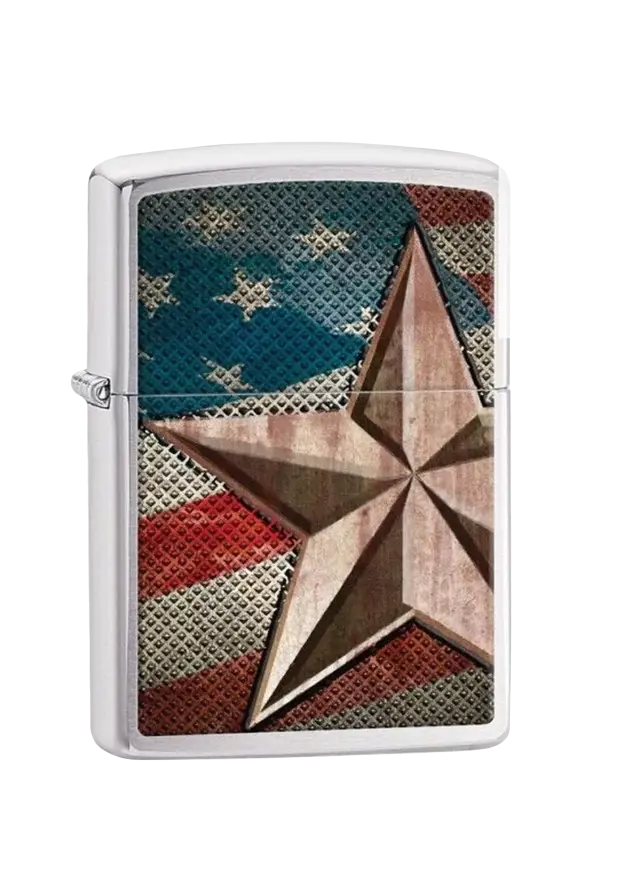 ZIPPO - LIGHTERS - RETRO STAR - 28653 şəkil