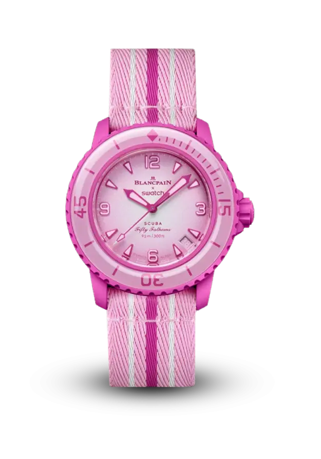 Swatch | Scuba 50 | Pink Ocean | SO35P400 şəkil