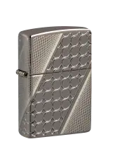 Zippo | Black Ice | Deep Dots Design | 46812