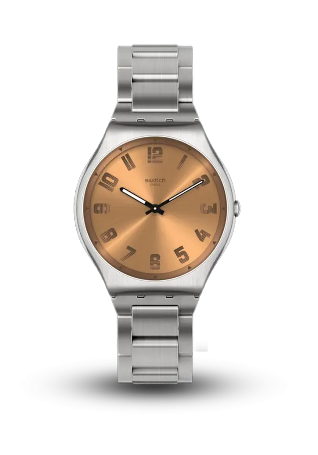 SWATCH - THE MARCH COLLECTION - SKIN IRONY BRONZE - SS07S122G şəkil