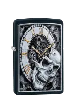 Zippo | Lighters | Skull Clock Design | 29854 Zippo | Lighters | Skull Clock Design | 29854
