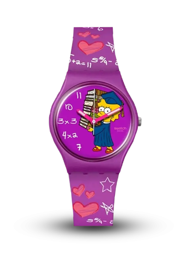 SWATCH - ORIGINALS - THE SIMPSONS ORIGINAL - SO28Z118 şəkil