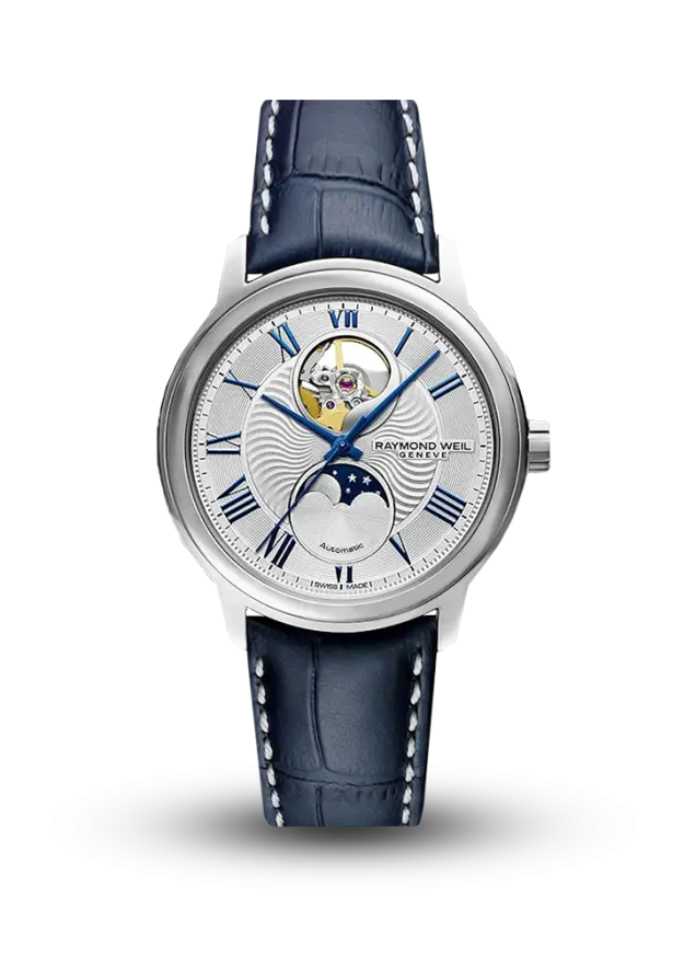 RAYMOND WEIL - MAESTRO - AUTOMATIC MOONPHASE - 2240-STC-00655  şəkil