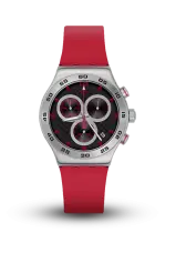 SWATCH - THE SEPTEMBER COLLECTION - CRIMSON CARBONIC RED - YVS524 SWATCH - THE SEPTEMBER COLLECTION - CRIMSON CARBONIC RED - YVS524