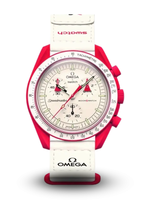 Swatch | Moonswatch | Mission To Mars | SO33R100 şəkil
