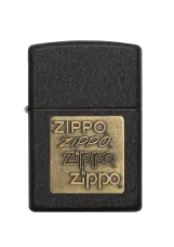 ZIPPO - BLACK CRACKLE - 362 ZIPPO - BLACK CRACKLE - 362