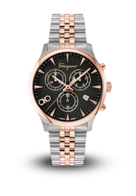 FERRAGAMO - DUO CHRONO - 42MM  QUARTZ - SFEZ00320