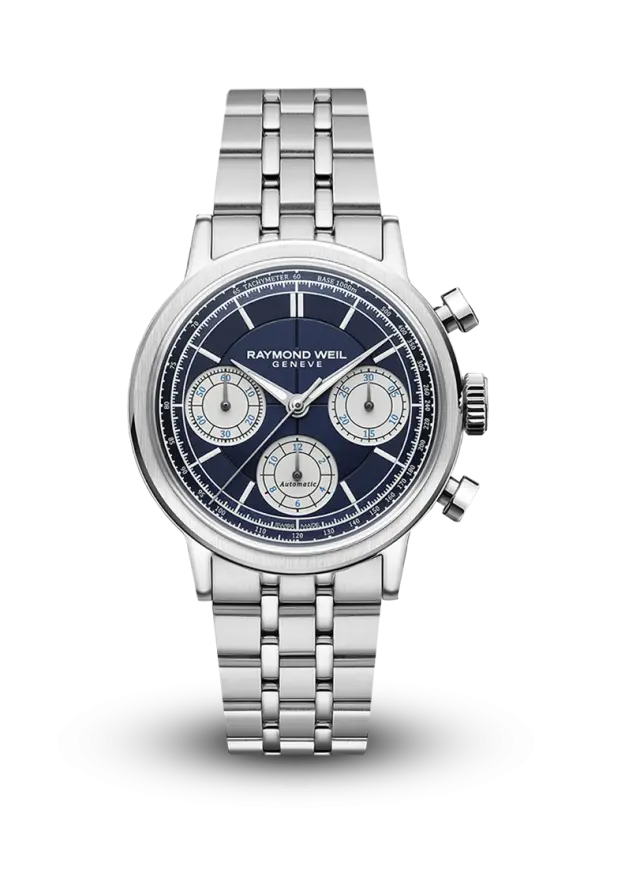 RAYMOND WEIL - MILLESIME - AUTOMATIC CHRONOGRAPH - 7765-ST-50651 şəkil