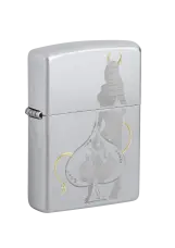 Zippo | Satin Chrome | Devilish Ace | 48658