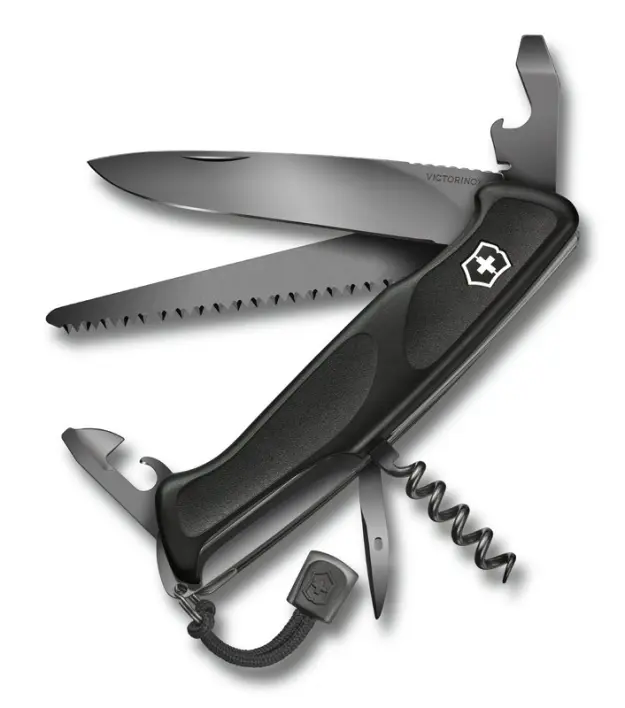 Victorinox | Outdoor | Ranger 55 Grip Onyx Black | 0.9563.C31P şəkil