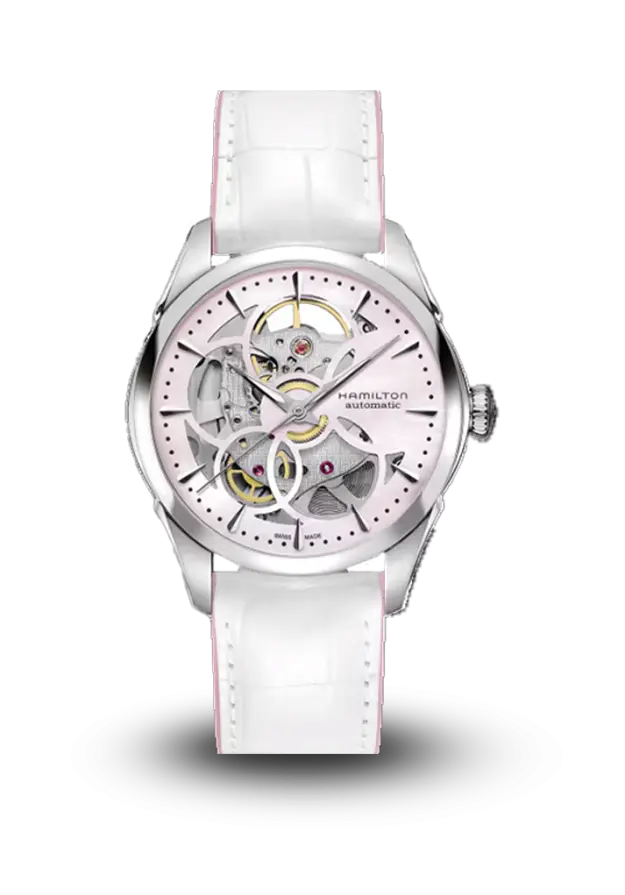 HAMILTON - JAZZMASTER - VIEWMATIC SKELETON LADY AUTO - H32405871  şəkil