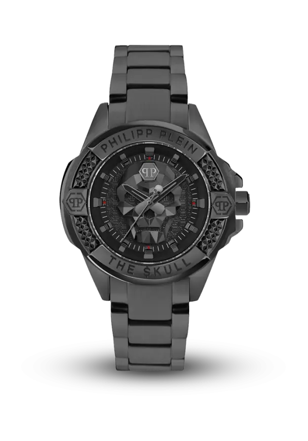PHILIPP PLEIN - THE SKULL - ALL BLACK - PWAAA3025 şəkil