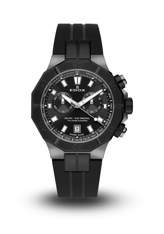Edox | Delfin | Chronograph | 10113-37GNCA-NGIN şəkil