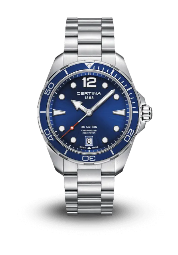 CERTINA - AQUA - DS ACTION GENT QUARTZ - C0324511104700 şəkil