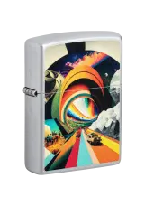 Zippo | Lighters | Trippy Travel Design | 46578 Zippo | Lighters | Trippy Travel Design | 46578